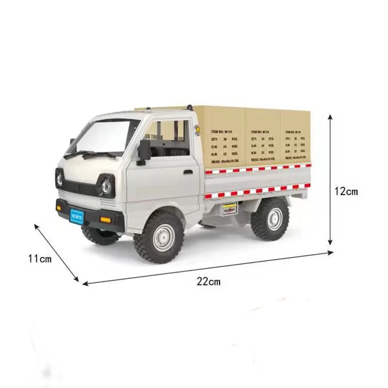 Children\'s Inertia Truck Toy Car 1:16 Simulation Light Haul Cargo Car Model Creative Toys Gifts For Kids