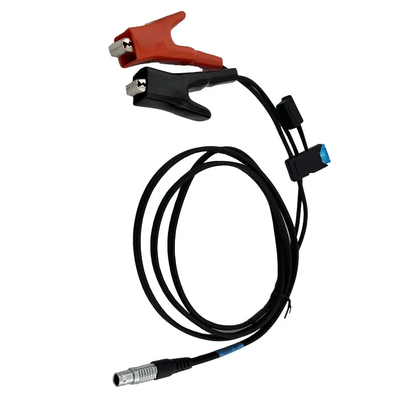 8 دبوس 565856   كابل الطاقة لسلسلة Leica TS30 TM30 Total Station Instruments توصيل كابل خط البطارية الخارجي