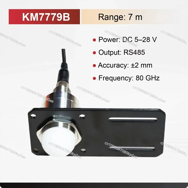 80G Radar Level Gauge RS485 Stainless Steel Material Low Power Consumption Independent Research and Development