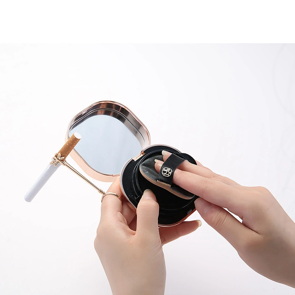 Cigarette Holder Ring Holder Retro Portable Metal Cigarette Holder Gift Set Colorful Insect Personality Ring Smoking Accessories