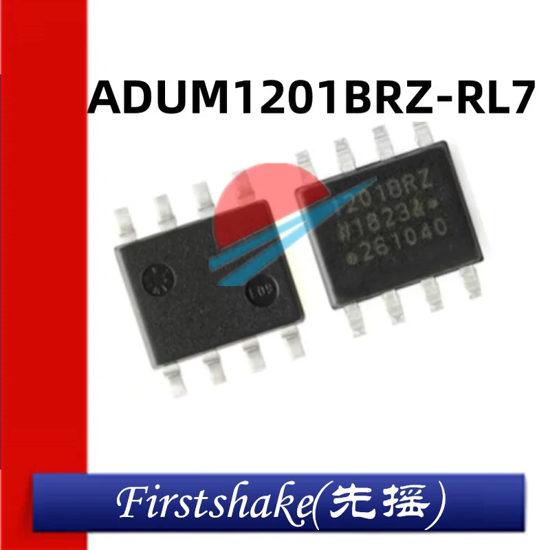 5Pcs/Lot Original Genuine Patch ADUM1201BRZ-RL7 SOIC-8 Dual Channel Digital Isolator IC Chip