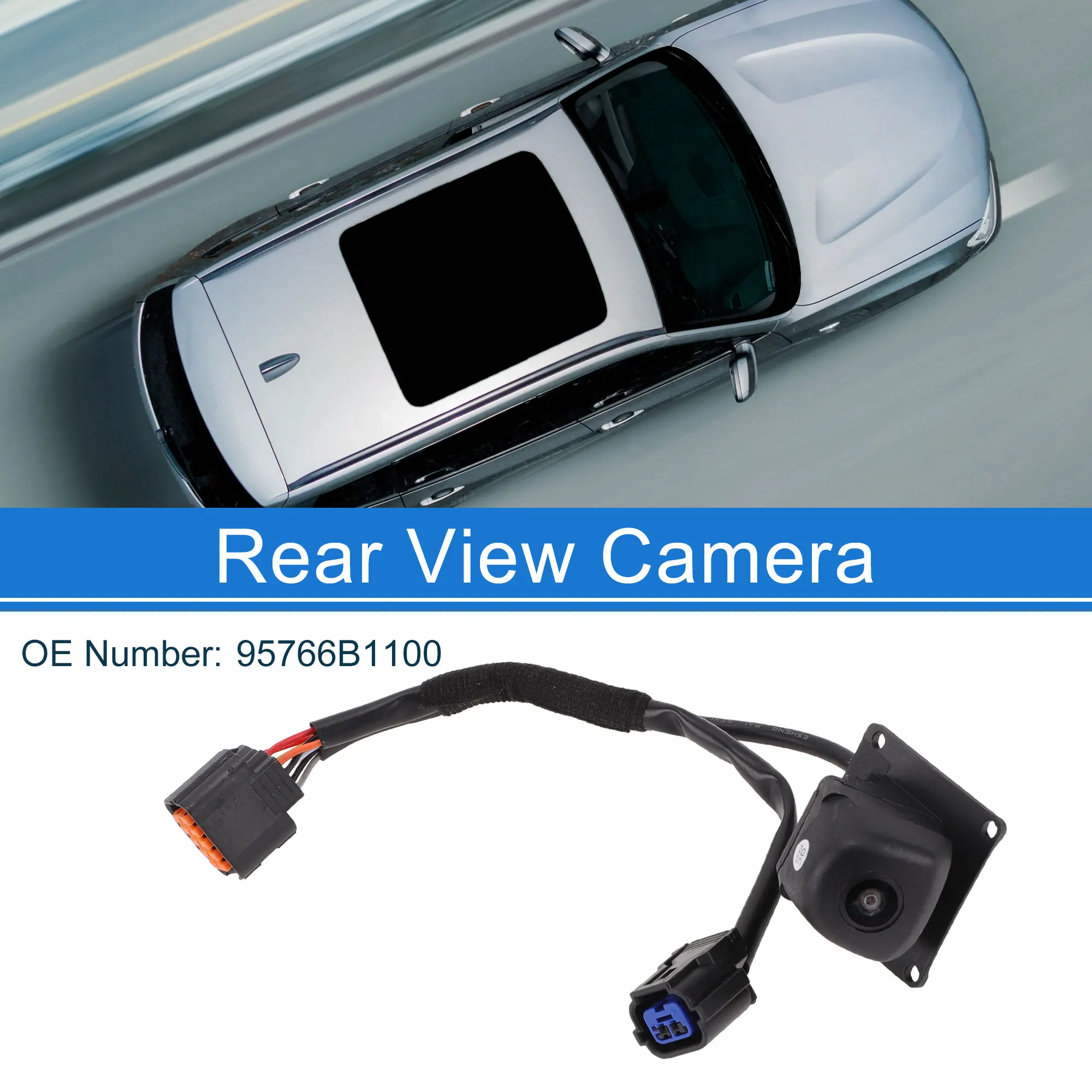 UXCELL Rear View Camera for Hyundai for Genesis Sedan 2015 2016 License Plate Park Assist Camera Backup Reverse Camera