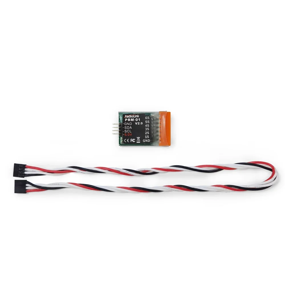 Radiolink PRM-01 Airplane Battery Voltage Telemetry Module Display On AT9S AT9S Pro AT10II Works wiht R9DS R12DS