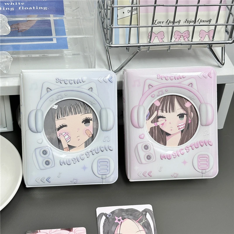 KPOP Aidou Photo Storage Book Lomo Card Collection Book 3 pollici Small Card Card Album cartolina Album Storage Book