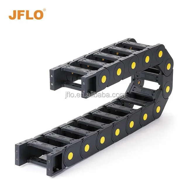 

JFLO machine tool accessories bridge type H65X200 H65X150 plastic cable chain