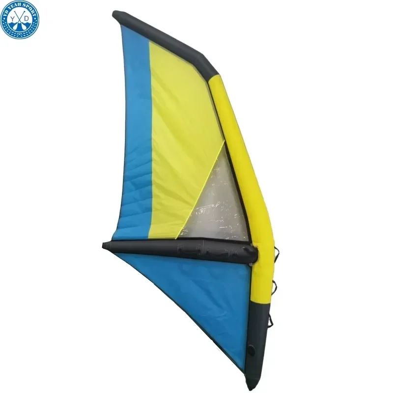 Inflatable Windsurfing Sail Beginner Wing Surf Board All Ages Water Sports Equipment Easy Setup Portable Design Gift
