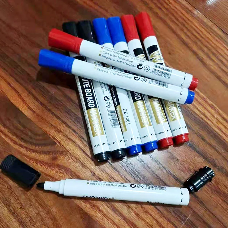 Inkable Whiteboard Pen, Erasable Floating Pen, Easy To Wipe, Practical Teaching Whiteboard Pen, Student Marker Pen
