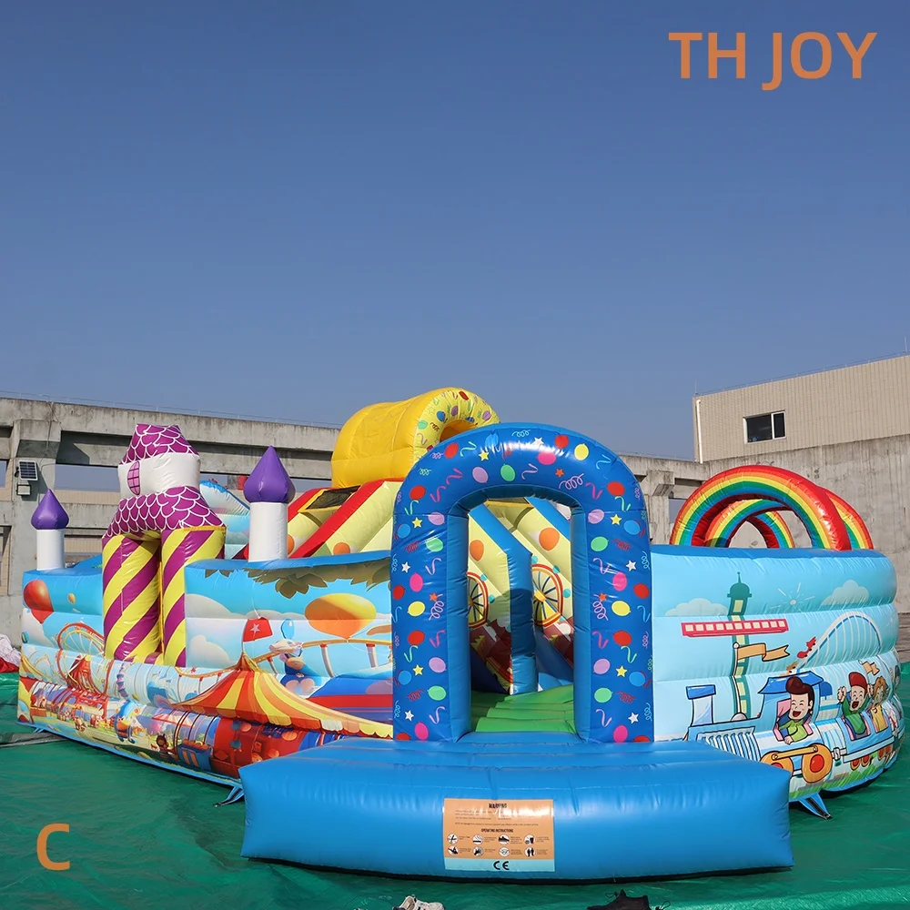 

by ship to door, 2025 new design inflatable bouncy house for children, customized commercial inflatable fun fair jumper house