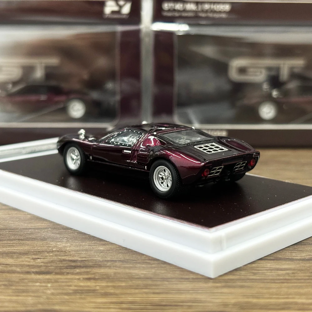 

Findclassically FY 1:64 GT40Mk.IP1069 Литая под давлением модель автомобиля бордового цвета в 2025 году