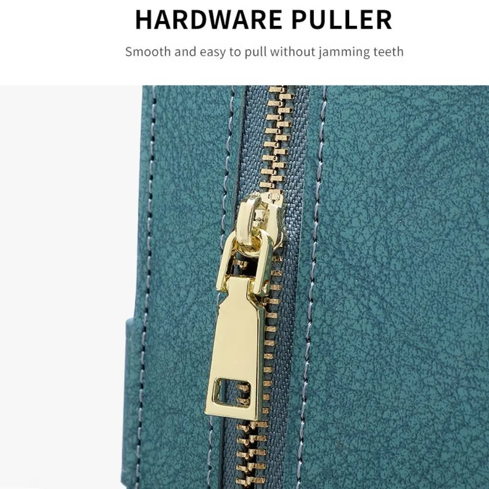 กระเป๋าใส่บัตรอเนกประสงค์ กระเป๋าใส่พาสปอร์ต กระเป๋าใส่ตั๋ว กระเป๋าเดินทาง  วัสดุ PU สำหรับผู้หญิง