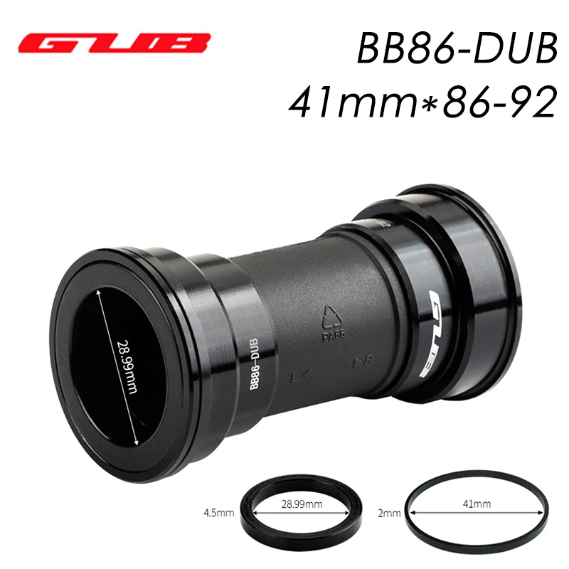 

GUB BB86 DUB BB Bicycle Bottom Brackets Press Fit BB92 PF92 PF90 Frame 29mm Crankset for MTB Road Bike SRAM Crank