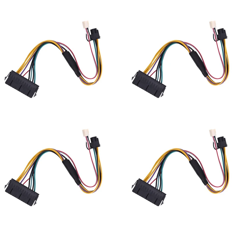 

4х ATX PSU кабель питания Pcie 6-контактный к ATX 24-контактный кабель питания от 24 P до 6 P для HP 600 G1 600G1 800G1 материнская плата