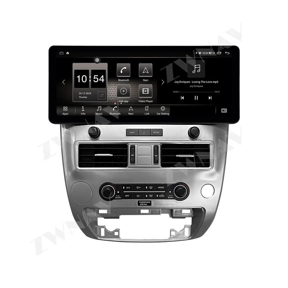 

12.3" Android Car Stereo for Infiniti QX56/Nissan Armada 2008-2015 Touch Screen Head Unit GPS Navigation WiFi Multimedia Player