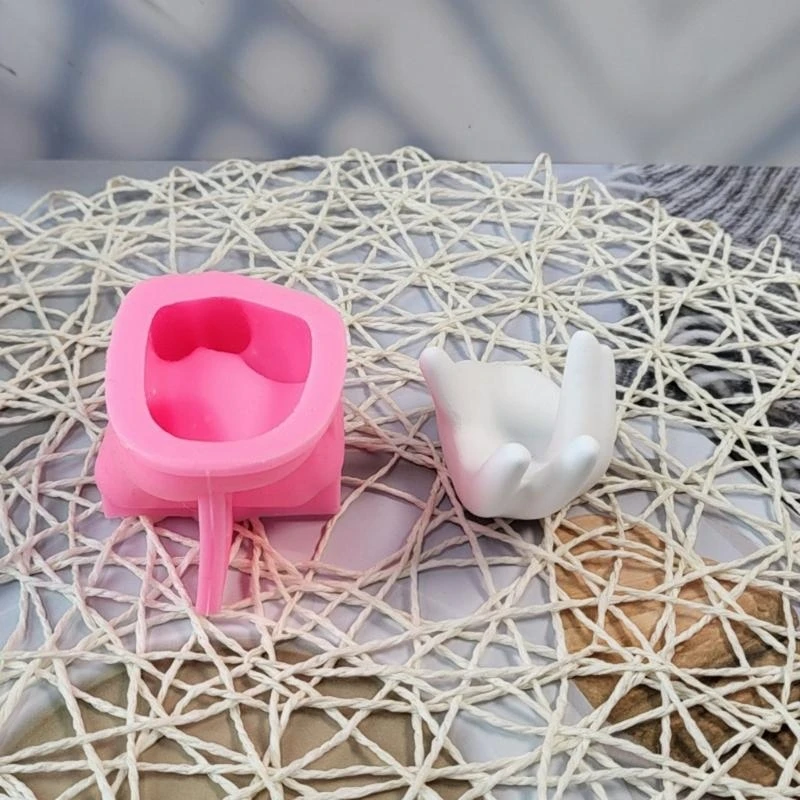 

Hand Shaped Silicones Molds Hand Shaped Resins Molds for Making Jewelry Holder