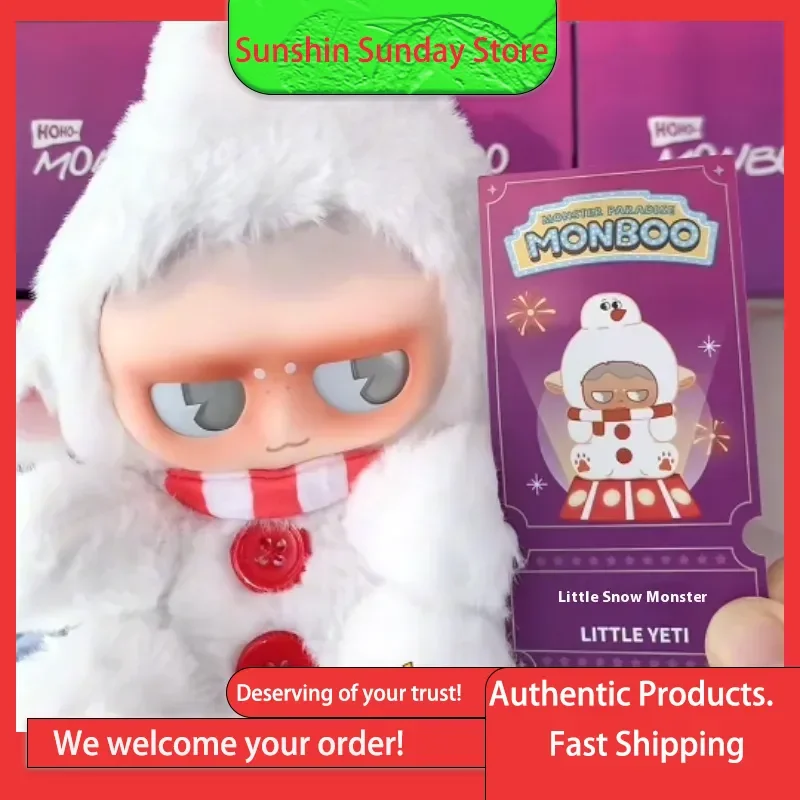 

Toy City Monboo Monster Paradise Trendy Vinyl Figurines Blind Box Collection Plush Pendants Glue Dolls And Toys for Hobbies