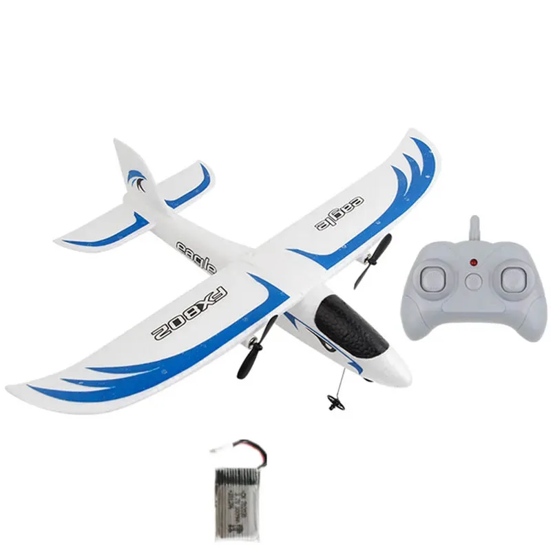 FX802 RC Foam Plane 2.4G 2CH Radio Control Glider Remote Control Airplane Aircraft Foam Boys Toys for Children