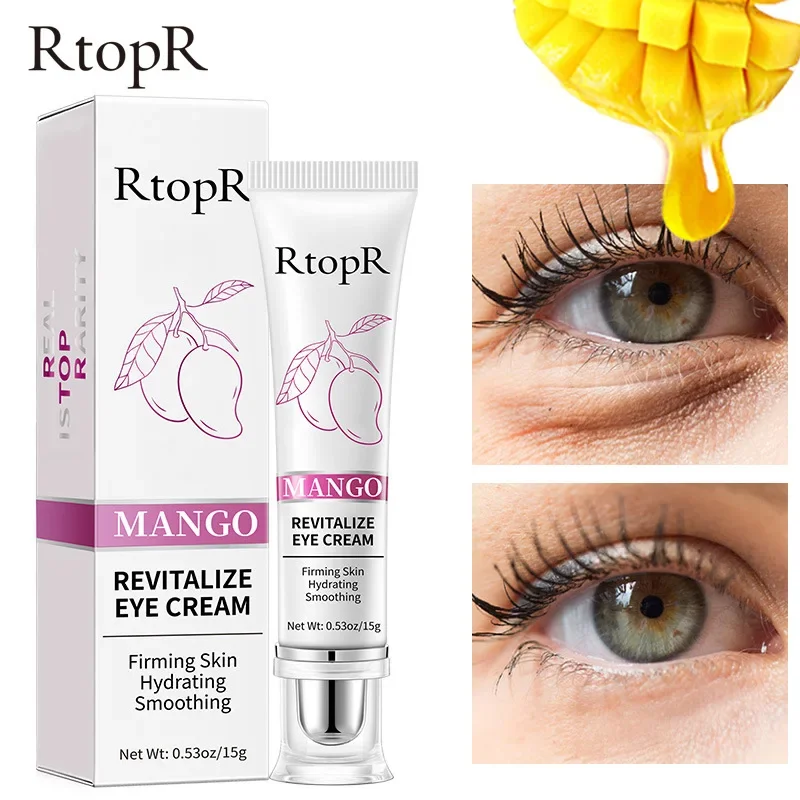 

Eye Cream RtopR Mango Anti-Wrinkle Moisturizing Anti-Age Remove Dark Circles Eye Care Against Puffiness and Bags Hydrate Cream