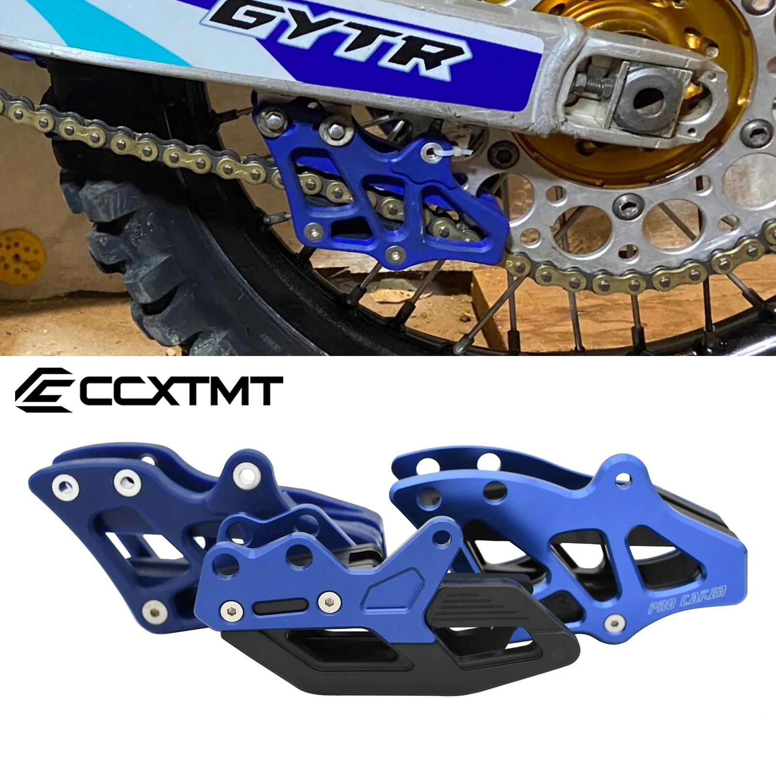 

Motorcycle Chain Guide Guard Protection For Yamaha WR250F WR450F 2007-2021 YZ125 YZ250 2008-2021 YZ250F YZ450F 2007-2021 Parts