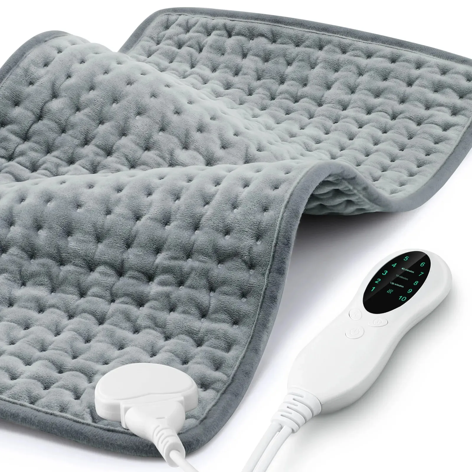 Almofada de aquecimento elétrico 50x100cm para corpo abdômen costas inverno mais quente cobertor tapete aquecido térmico para escritório doméstico