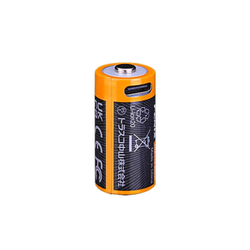 FENIX ARB-L16-800UP 800mAh 16340 USB TYPE-C Rechargeable Li-ion Battery