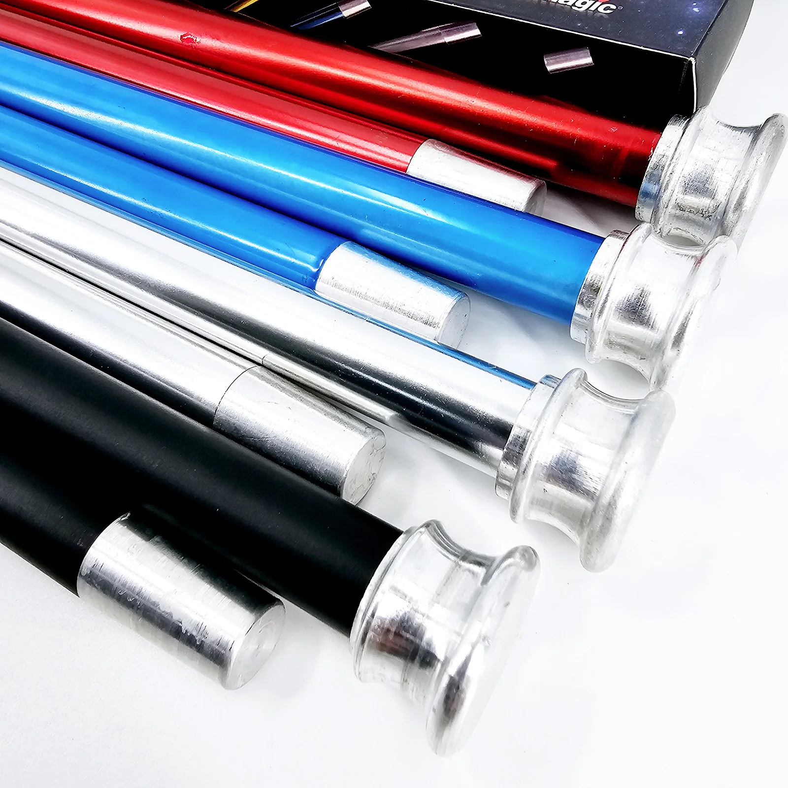 العائمة الألومنيوم عصا سحرية الرقص قصب خفيفة الوزن لا سلاسل المرحلة عن قرب الشارع خدعة سحرية الإرتفاع الدعامة 5 ألوان #3