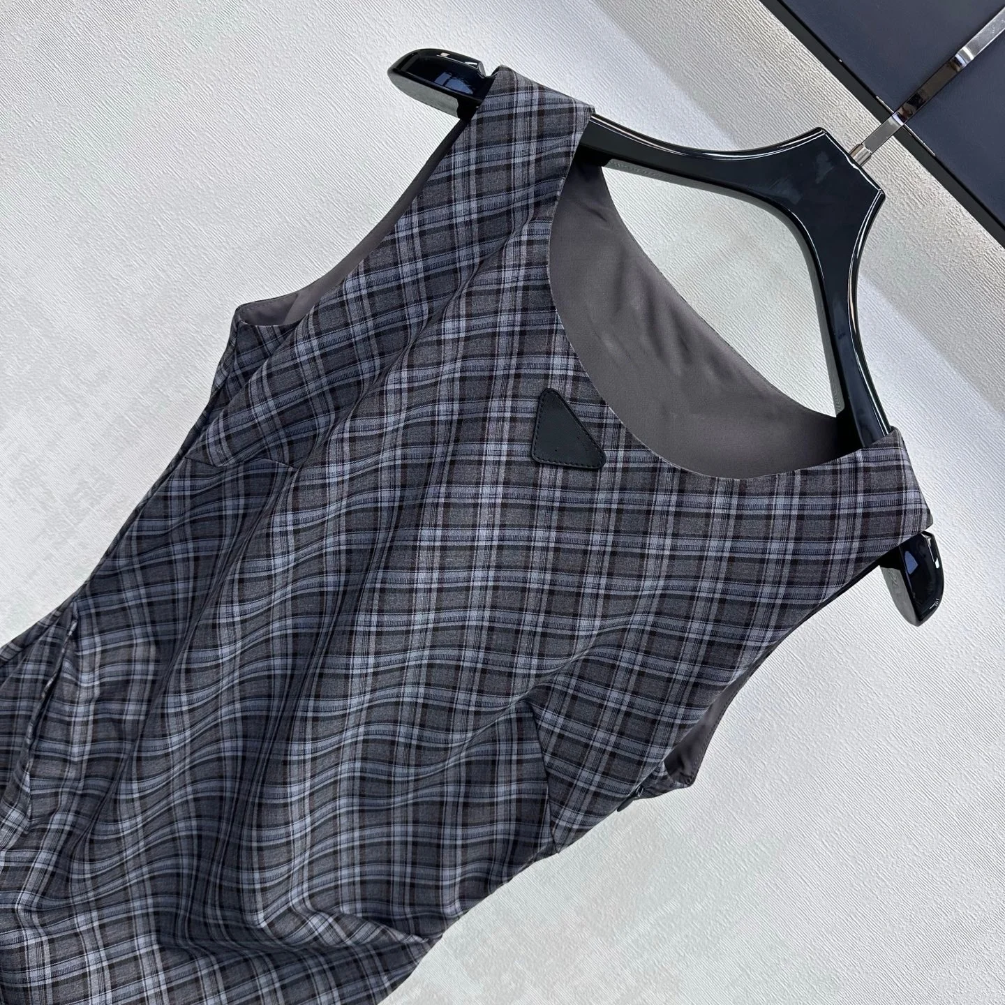 2026 New Geometric Pattern Irregular Blouse Skirt - Twill cotton material - Irregular layered skirt hem - Corseted dress