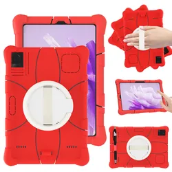 Rotary Stand Silicone Case For Doogee T10E 10.1 inch T10 T10S T10Pro U9 U10 Pro Kid Anti-Crack Casing Holder With Handle