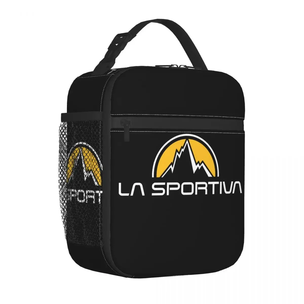 La Sportiva Logo Insulated Lunch Bags for School Office Outdoor Sports Waterproof Cooler Thermal Bento Box Women Children