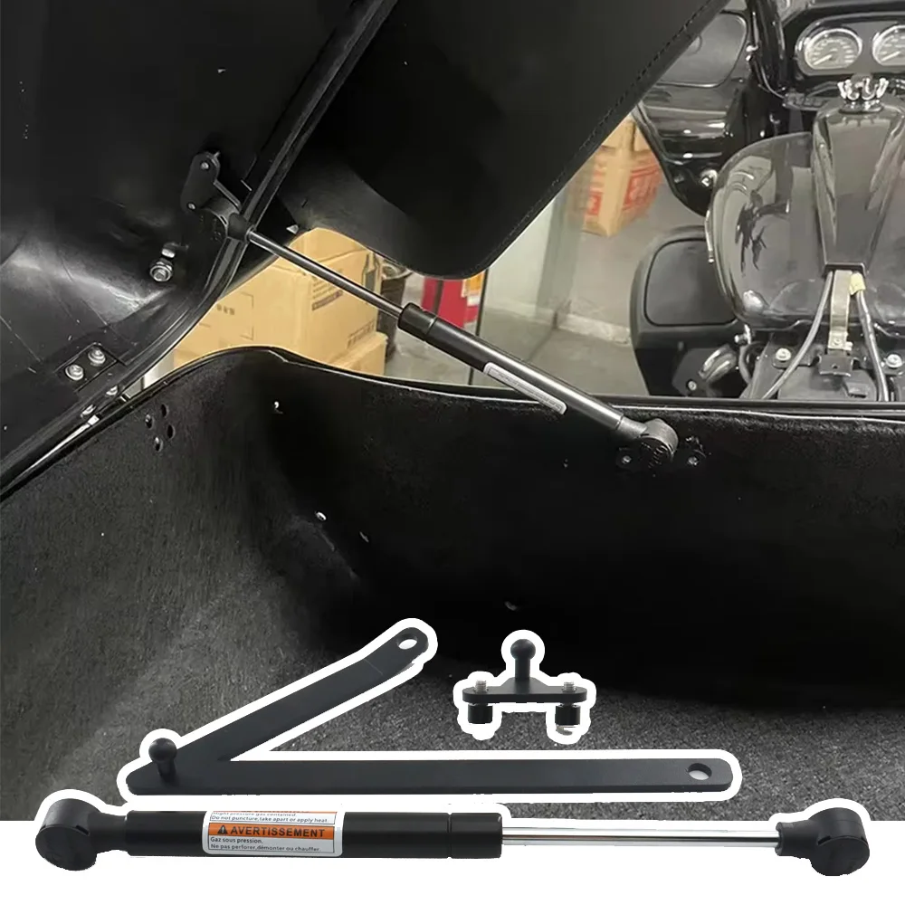 

Motorcycle Chopped Tour Pack Trunk Support Rod Hydraulic Rod for Harley Touring Road Glide Road King Street Glide 2014-2023