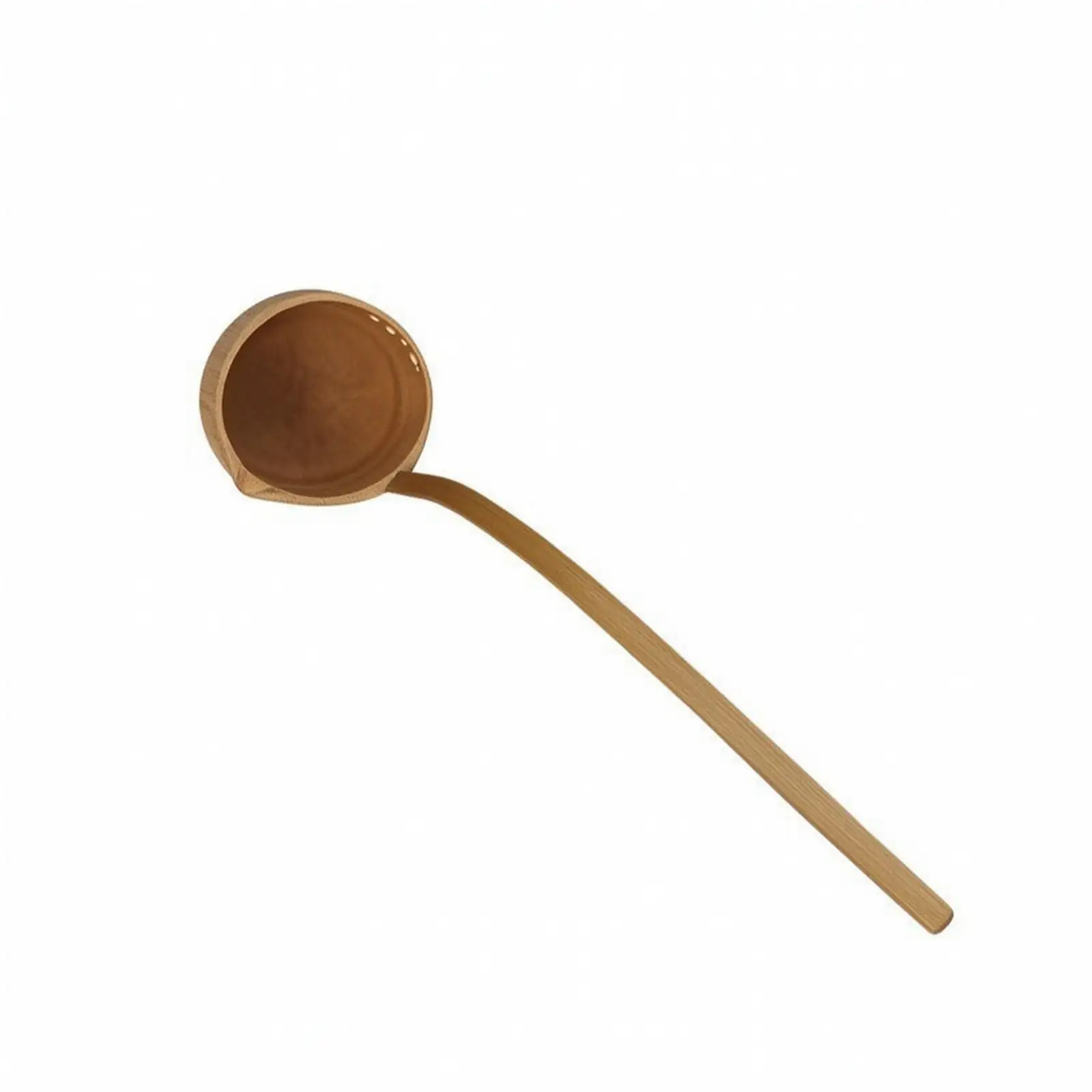 Japanese-Style Bamboo Water Ladle Easy to Clean, Bamboo Water Ladle with Long Handle, for Plant Watering