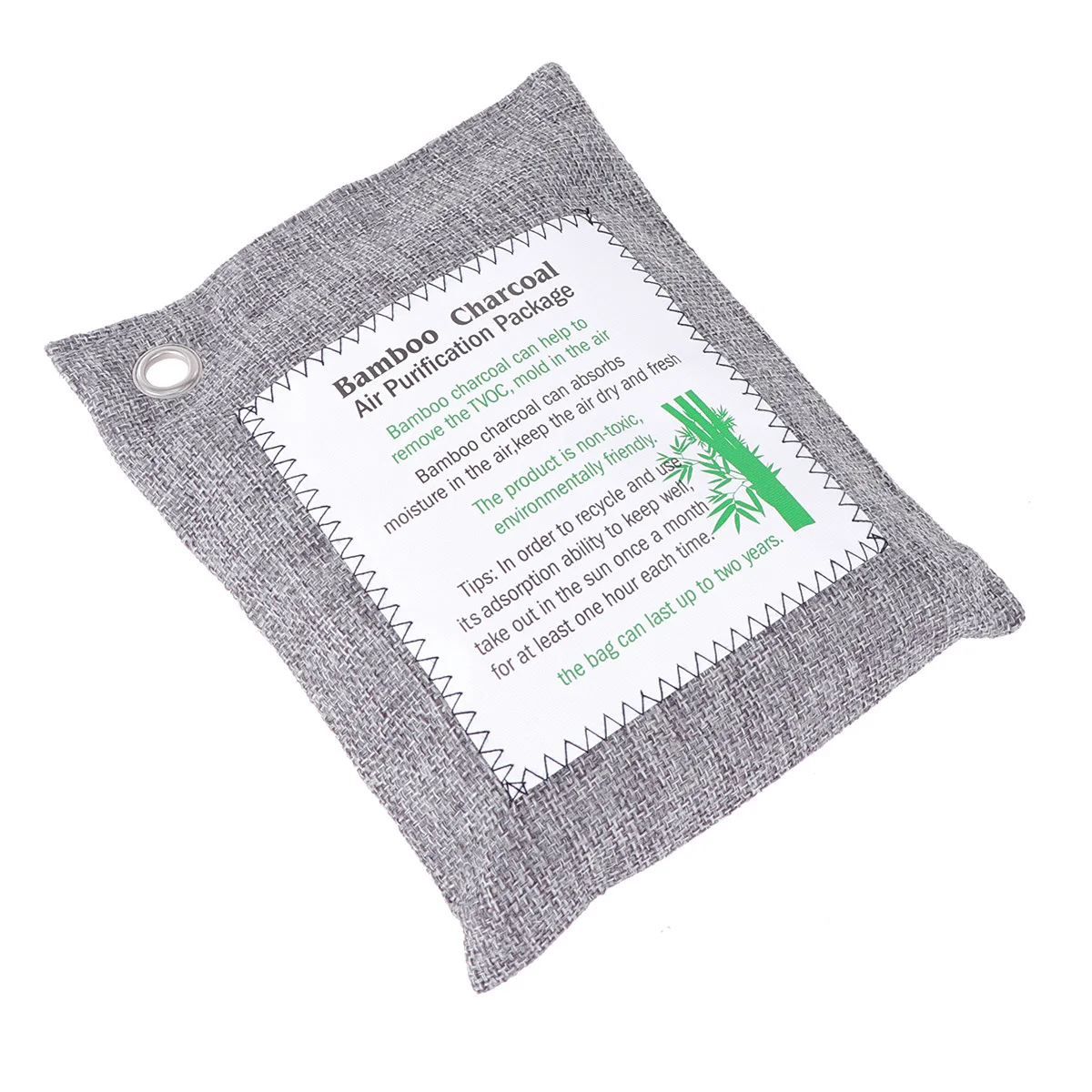 

4pcs 200G Car Odor Bamboo Charcoal Air Purifier Bag Chemical Free Moisture Mold Bacteria