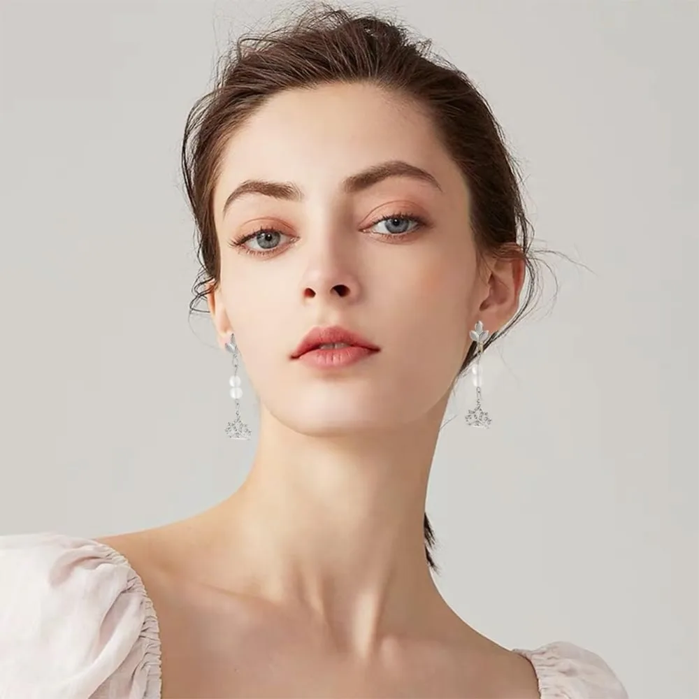 40 قطعة 4 أنماط الفولاذ المقاوم للصدأ قرط الاذن المرصع النتائج ورقة وأقراط مع الحلقات والقرط ظهورهم الأذن ترصيع القرط المشاركات #6