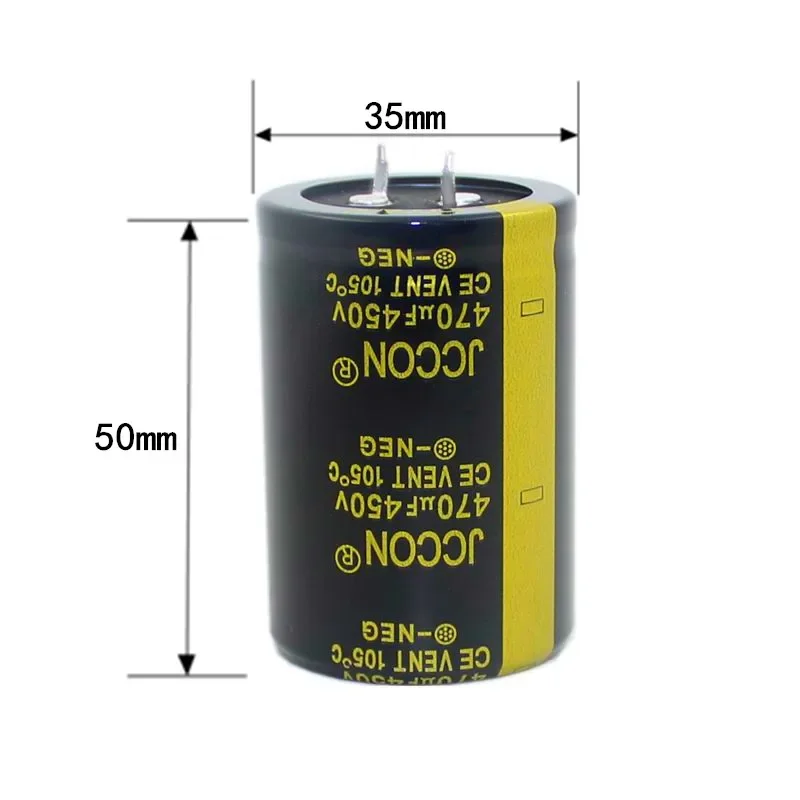 450v470uf JCCON Thick-foot Electrolytic Capacitor Inverter Power Volume 35x50