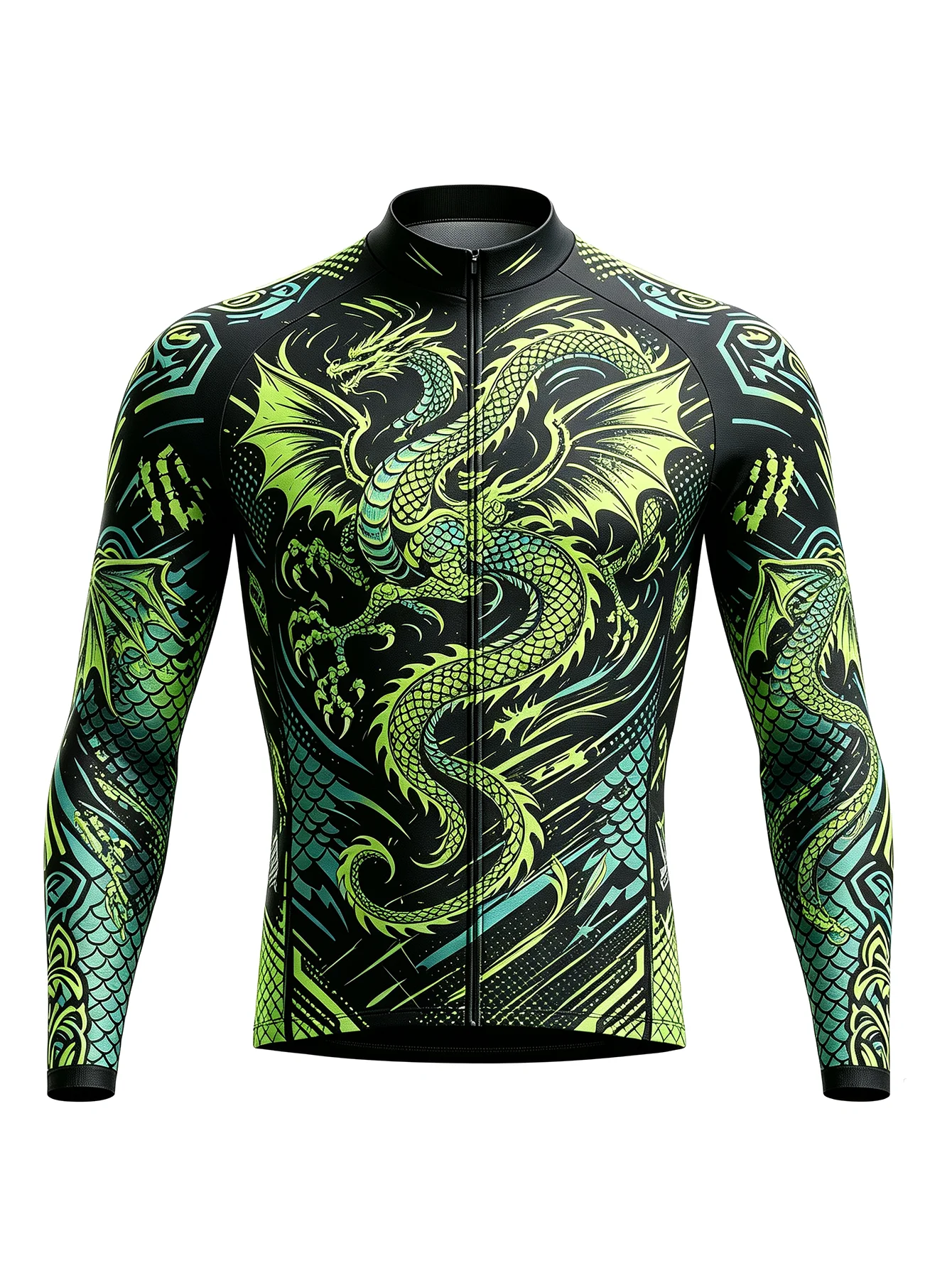 Men‘s Surf Shirt Stand Collar Letter Print Quick Dry UV Rash Guard Beach Swimwear