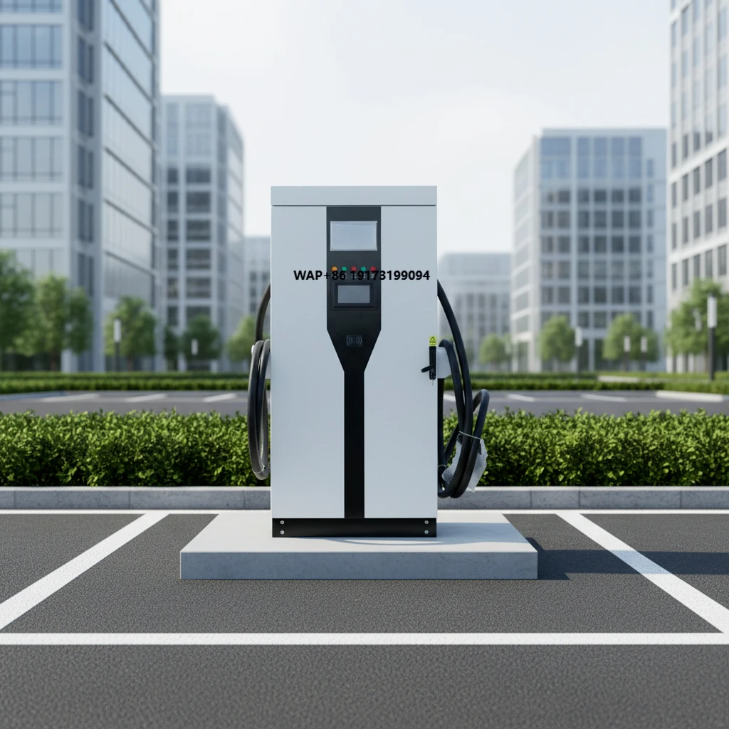 60kW DC Charging Pile for New Energy Vehicles Dual-Port Fast-Charging Outdoor Smart Charger Station