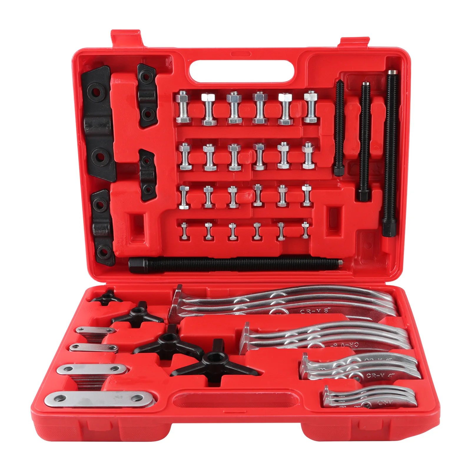 

Набор инструментов для снятия шкивов и подшипников: съемник шкивов, съемник подшипников, сепаратор подшипников