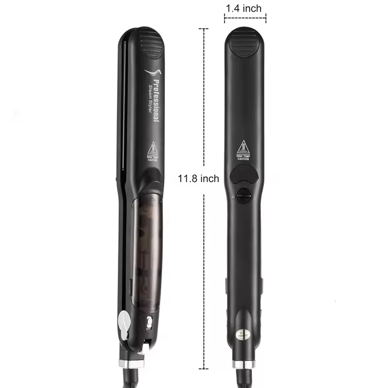 Professional Titanium Ceramic Flat Iron Private Label Custom Hair Straightener Salon Grade Styling Tool For Wholesale view 6