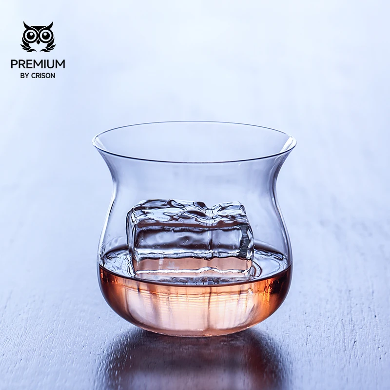 

PWK503 CRISON PREMIUM Хрустальное стекло премиум-класса Стакан для дегустации виски Запахное стекло Коктейльное стекло ручной работы