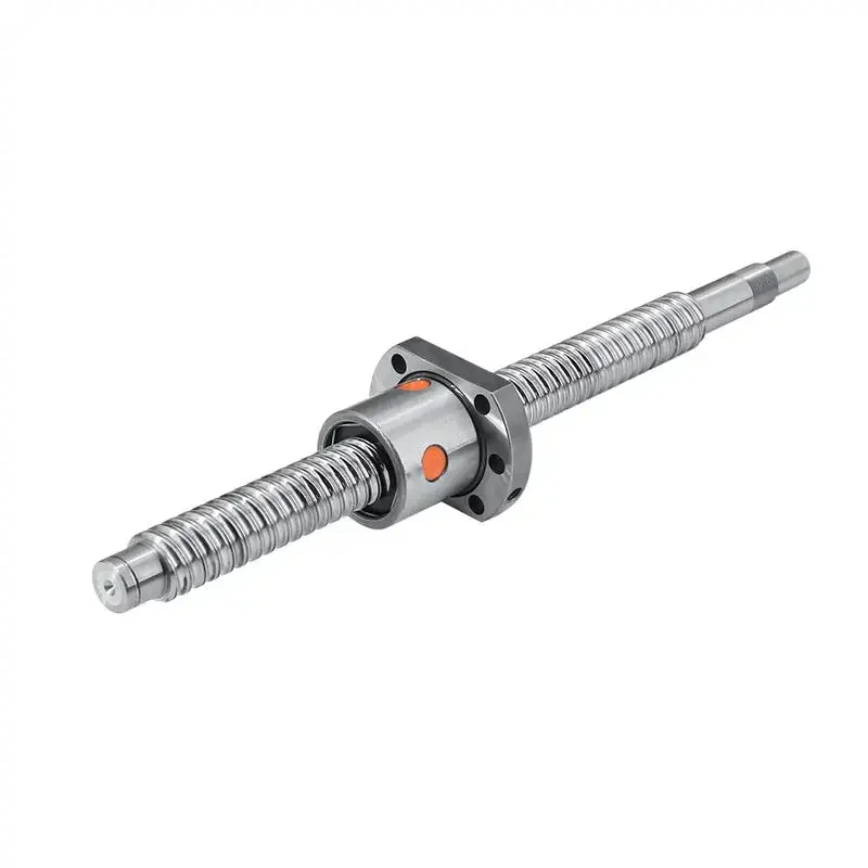 Linear Guide Ball Screw 200-950mm SFU1610 16mm C7 Rolled Ballscrew with Single Nut End Machined(700mm)