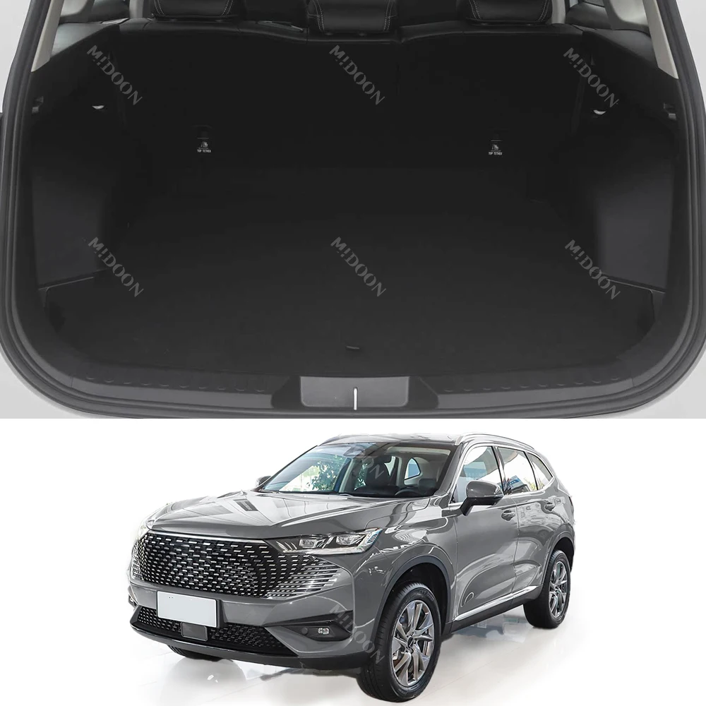 Auto Full Coverage Trunk Mat For HAVAL H6 New Energy 2023 Car Anti-dirty Pad Protective Pad Cargo Liner Interior Accessories