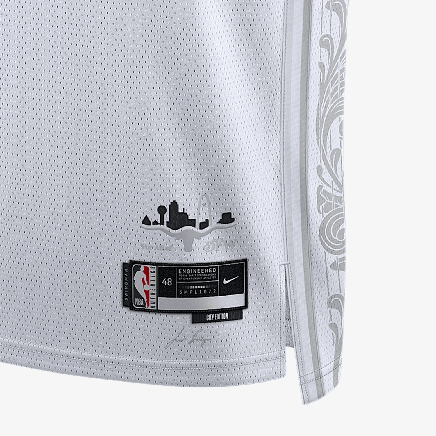 Официальный оригинальный осенний новый мужской дышащий спортивный баскетбольный трикотаж Nike с v-образным вырезом FQ4339-100