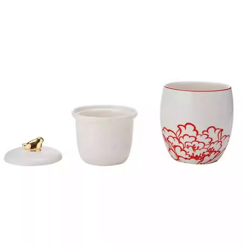 

Travel teacup set five-piece TA31-0012BP travel tea set