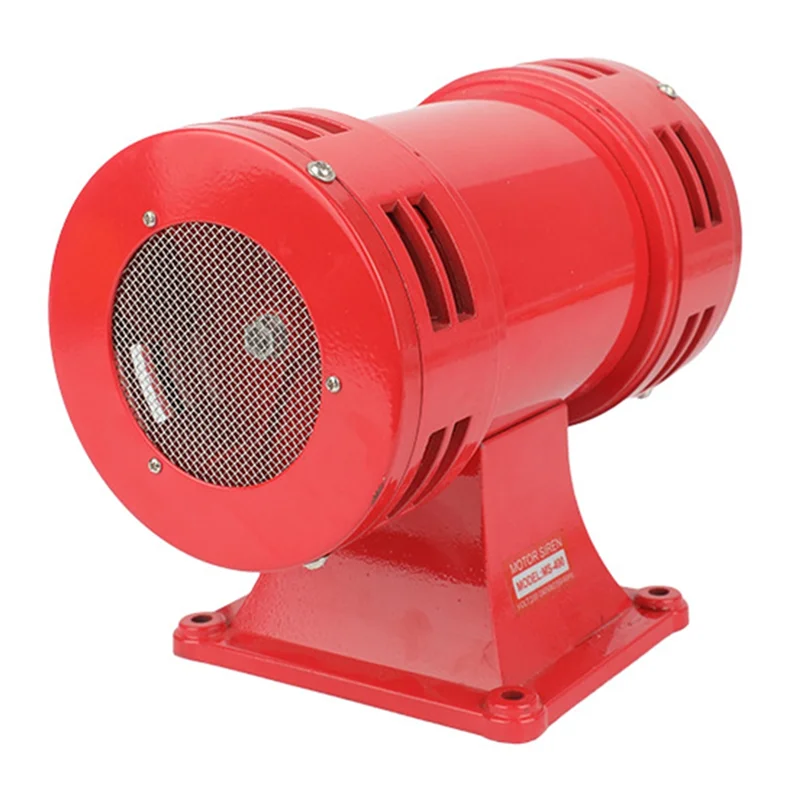 【A87T】MS-490 220V Buzina de sirene de motor para escola de fábrica, alarmes de som de alto decibéis, barcos para indústrias minerais