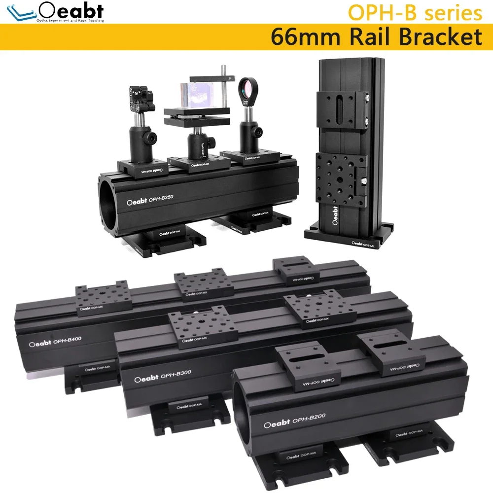 

OPH-B Series 66mm Optical Guide Rail Fixed Bracket Guide Rail Slider Linear Slide Table Slide Rail Stage Scientific Research