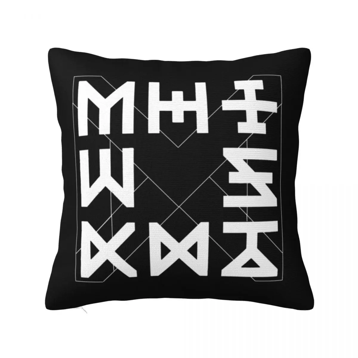 Monsta X Pillow Case MONSTA X PROTOCOL TERMINAL Cute Polyester Pillowcase Hugging Zipper Summer Cover