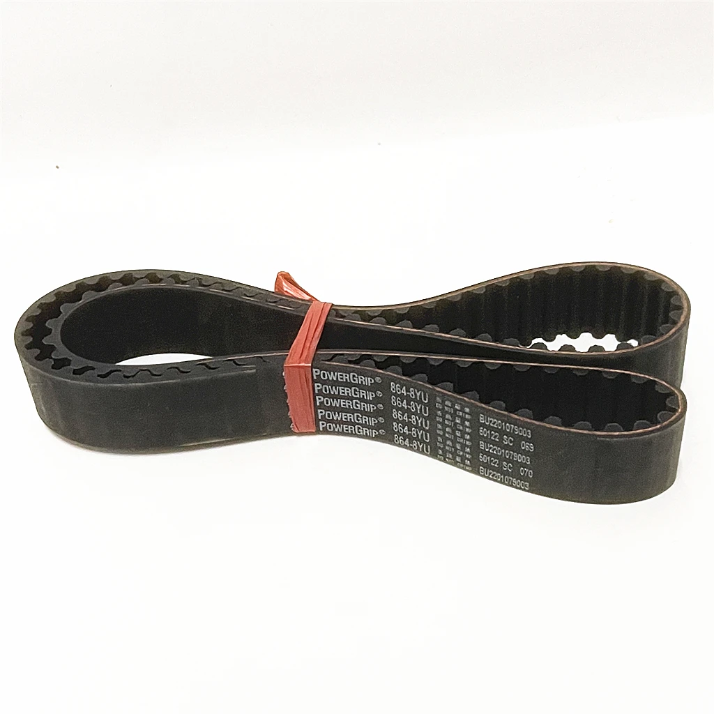 PowerGrip 864-8YU 108 Teeth Arc Tooth Timing Belt 3D Printer Engraving Machine CNC Lathe Robot Spindle Generator Drive Belt
