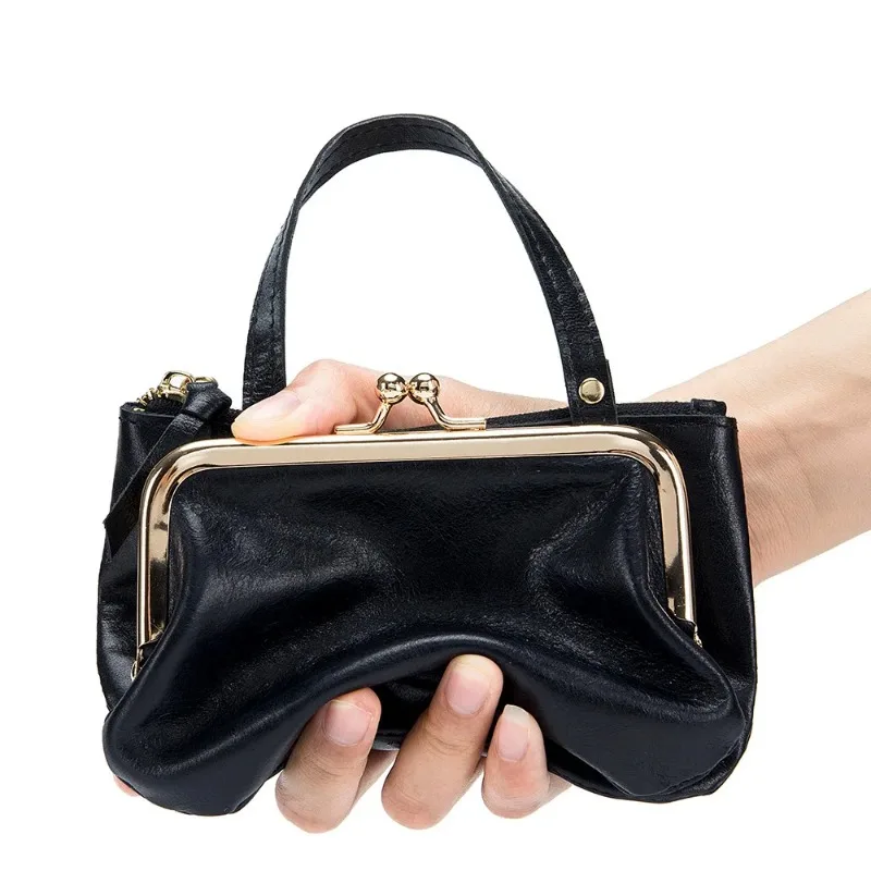 Royal Bagger Geldbörse für Frauen echtes Rindsleder Damen Vintage Umhängetasche große Kapazität Handtasche Clutch Geldbörse 2007