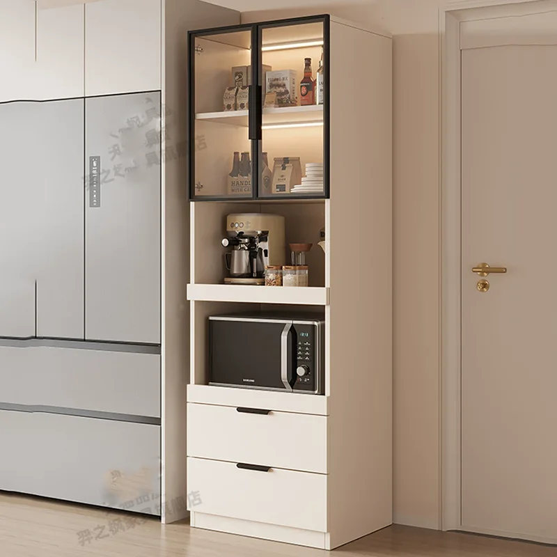 Meuble Bar Mobile de Restaurant, Armoire à Whisky Commerciale Moderne sur Pied, Vitrine à Vin de Luxe, Armoire de Designer, Meuble de Maison