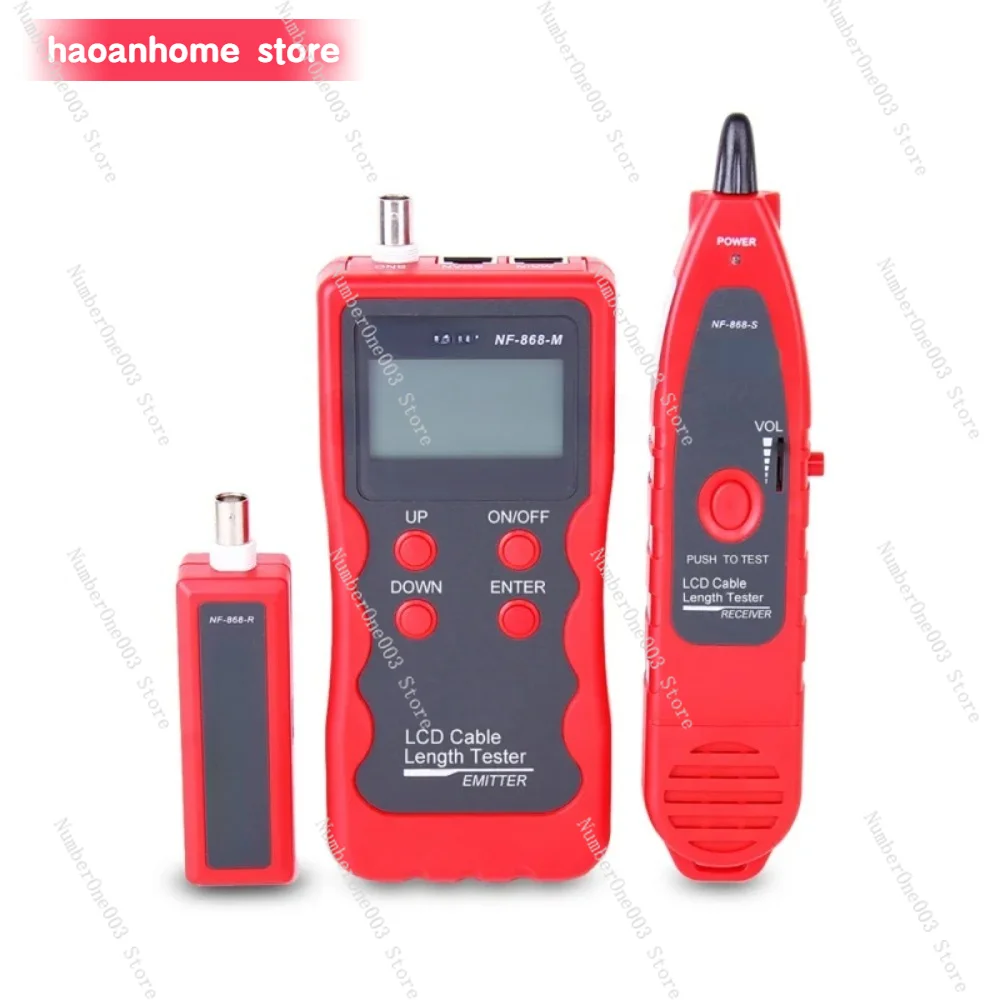 

Finding Network Cable Tester NOYAFA NF-868 Multipurpose Digital Wire Tracker Measure Lan Length Test