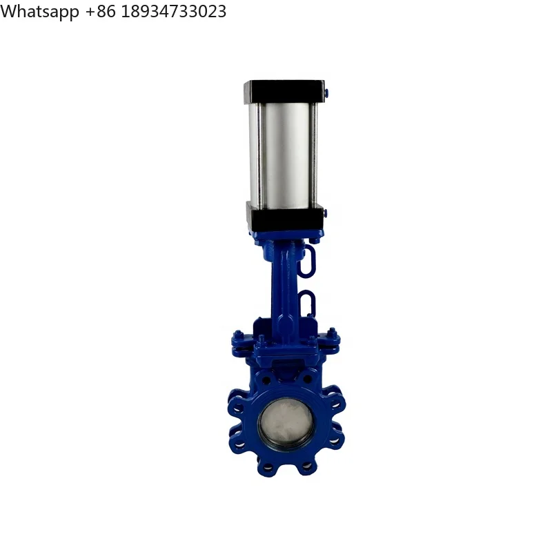 Taike Valve Ductile Iron Carbon Steel Stainless Steel Pneumatic Knife Gate Valve